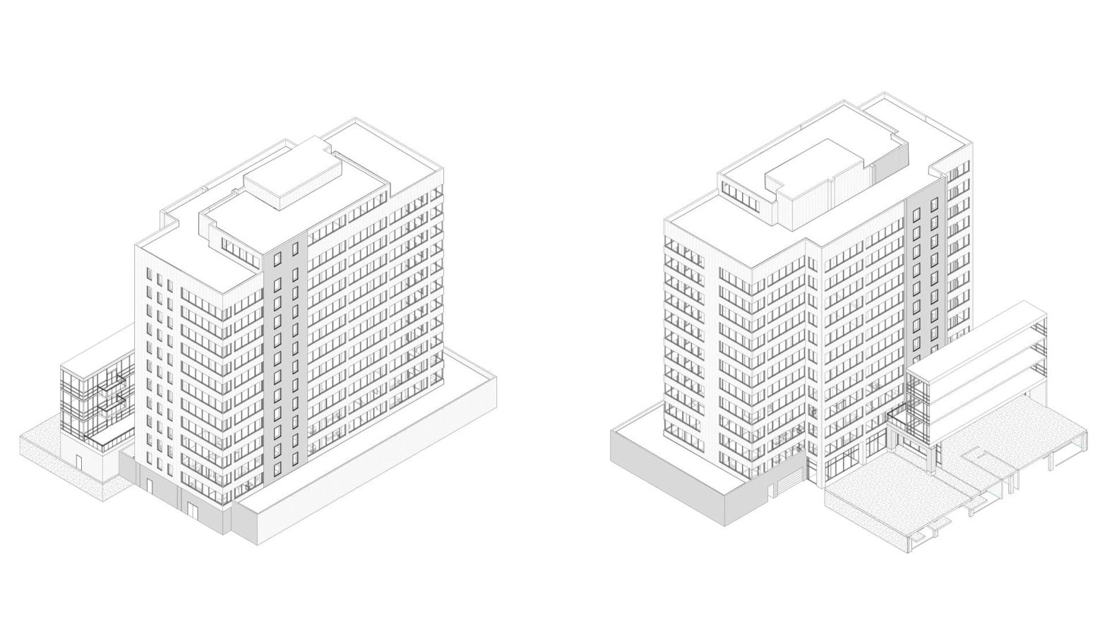 1628 W. Division project - 3D rendering